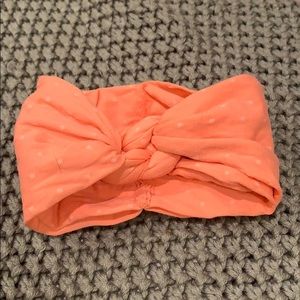 Newborn size baby bling sailor knot